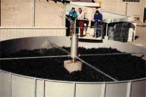 View of trickling filter